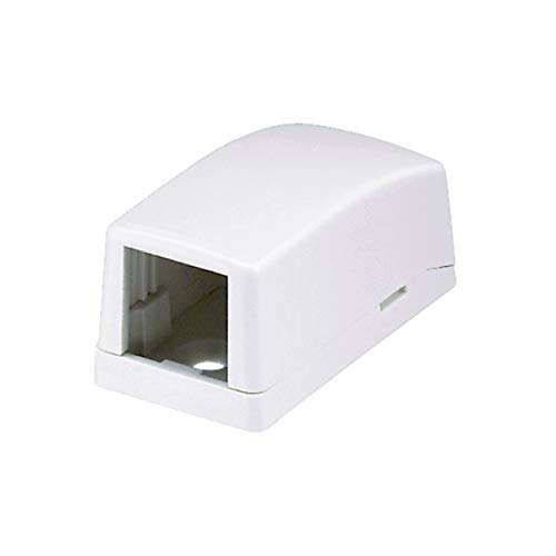 Amazon.com: Panduit CBX1WH-A 1-Port Surface Mounting Box for LD3